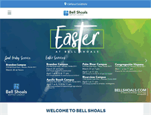 Tablet Screenshot of bellshoals.com